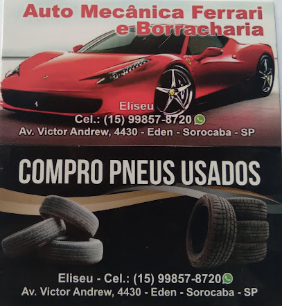 Auto mecânica Ferrari e borracharia em Sorocaba - SP