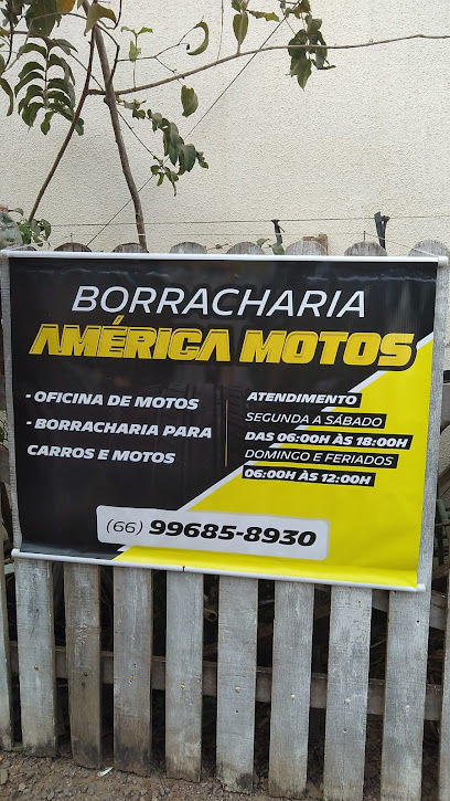 Borracharia América motos em Sinop - MT
