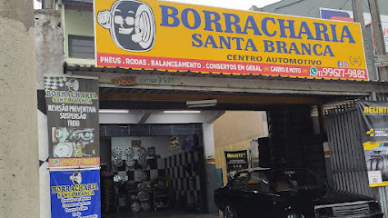 Borracharia e auto center Santa Branca,Pneus,Suspensão,Alinhamento,Balanceamento,Vulcanização,recuperaçãodeRodas em São José dos Campos - SP