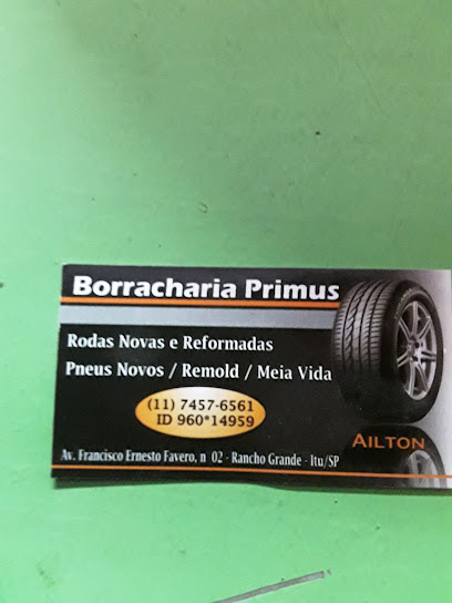 Borracharia Primus em Itu - SP