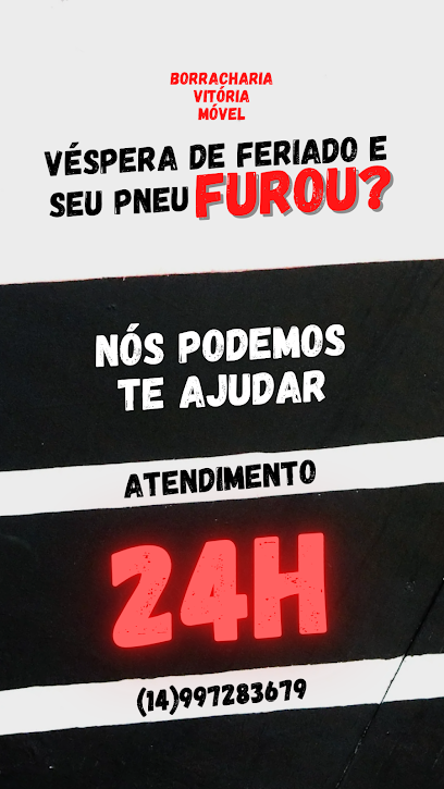 borracharia vitória em Bauru - SP