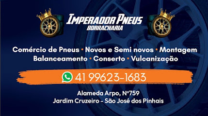 Imagem ilustrativa da empresa Imperador Pneus Borracharia em São José dos Pinhais - PR